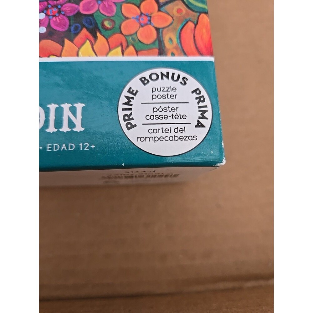 3/$25 Peggy's Garden 1000-Piece Puzzle - Multicolor - Picture 4 of 4